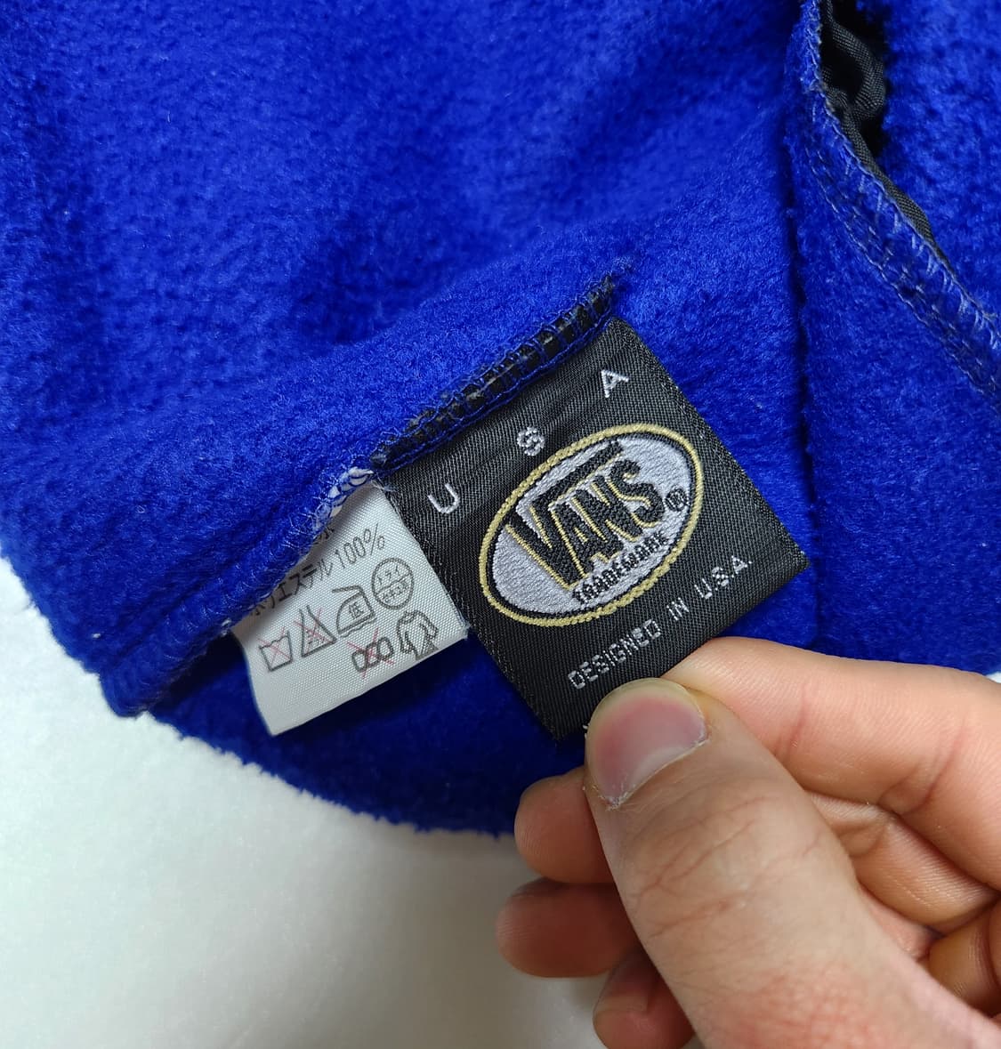 반스 90s 빈티지 하프 집업 플리스 M 상품이미지4