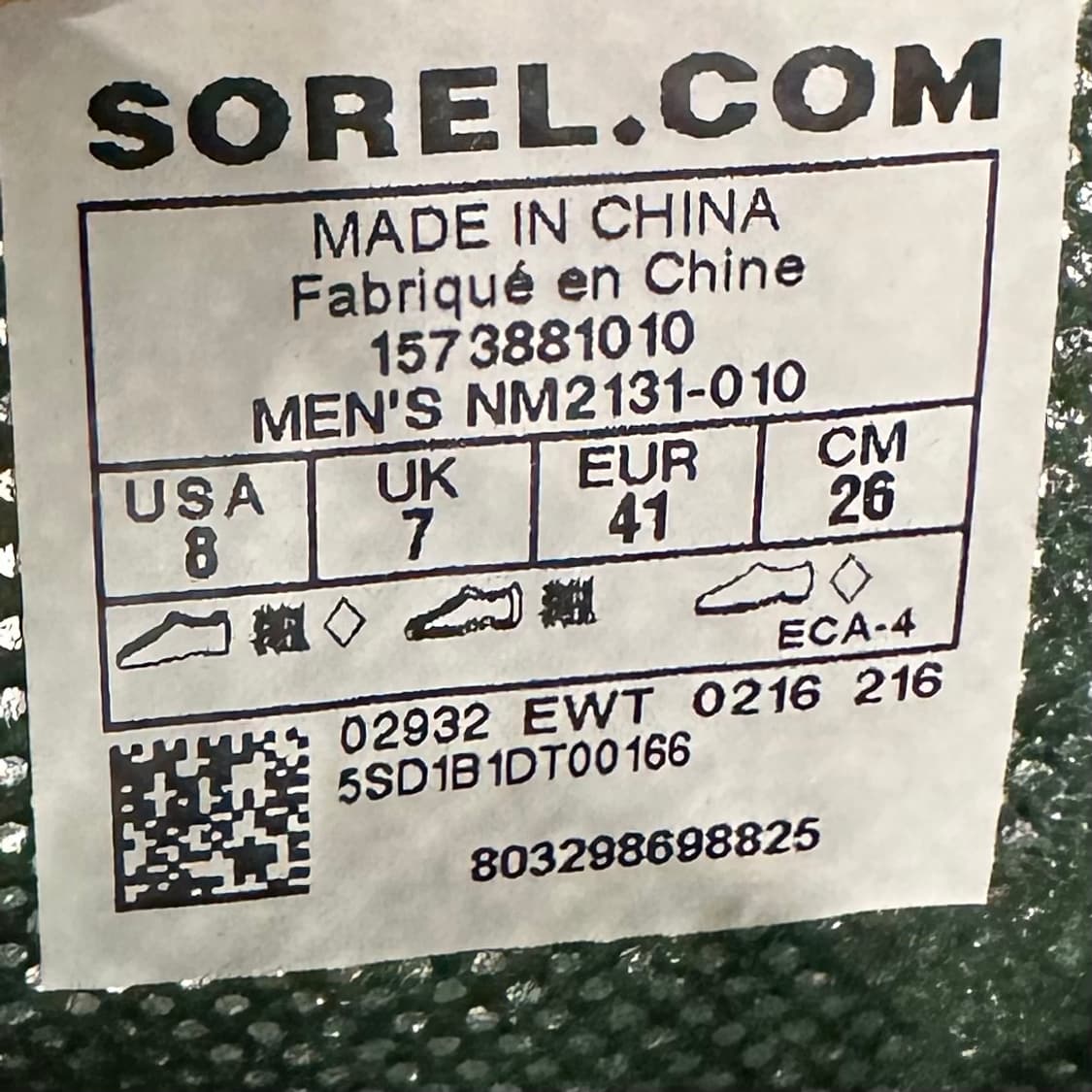 260) 소렐 방한화 남성 남자 방한 부츠 Intrepid Explore 상품이미지7