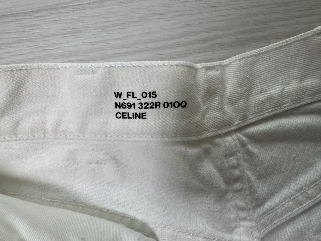 Celine 서프플레어진 화이트 상품이미지2
