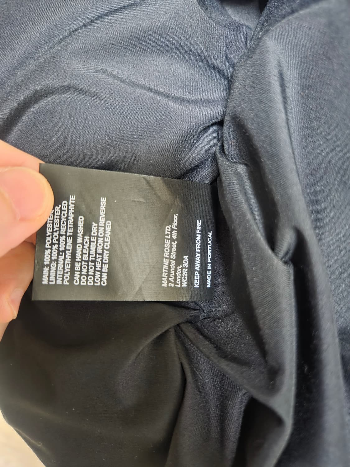 마틴로즈 돌푸퍼패딩 블랙 M 상품이미지6