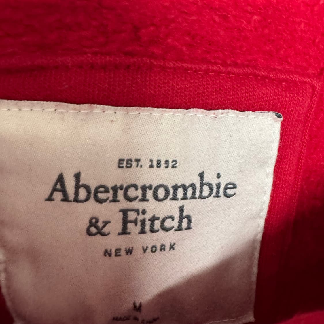 아베크롬비 아치로고 후드티 상품이미지3