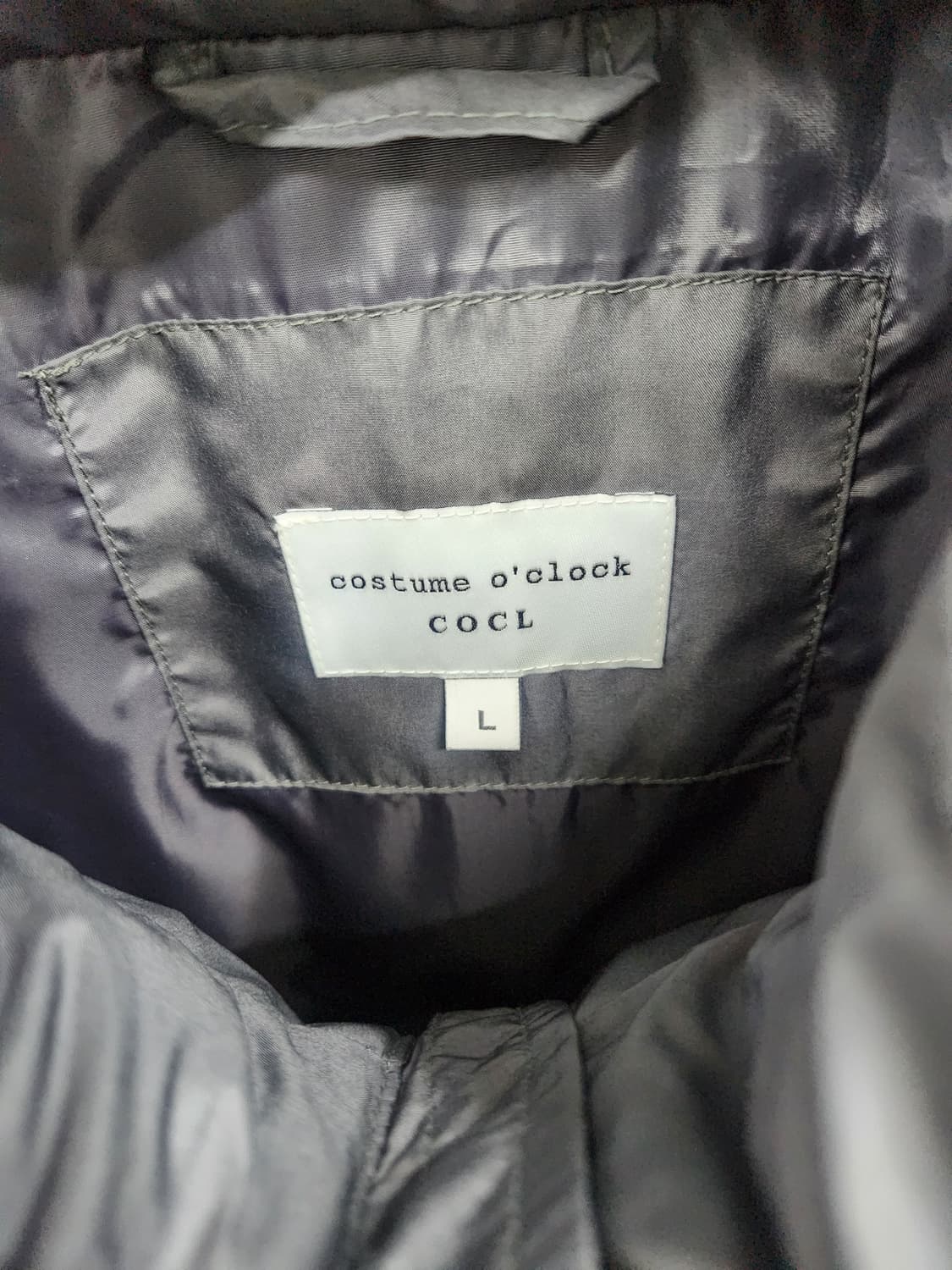 커스텀어클락 덕다운 점퍼L 상품이미지7