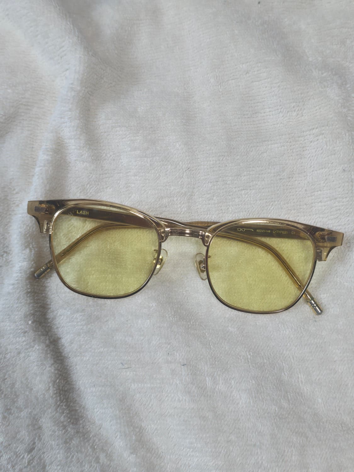 래쉬 틴트렌즈 안경 상품이미지5