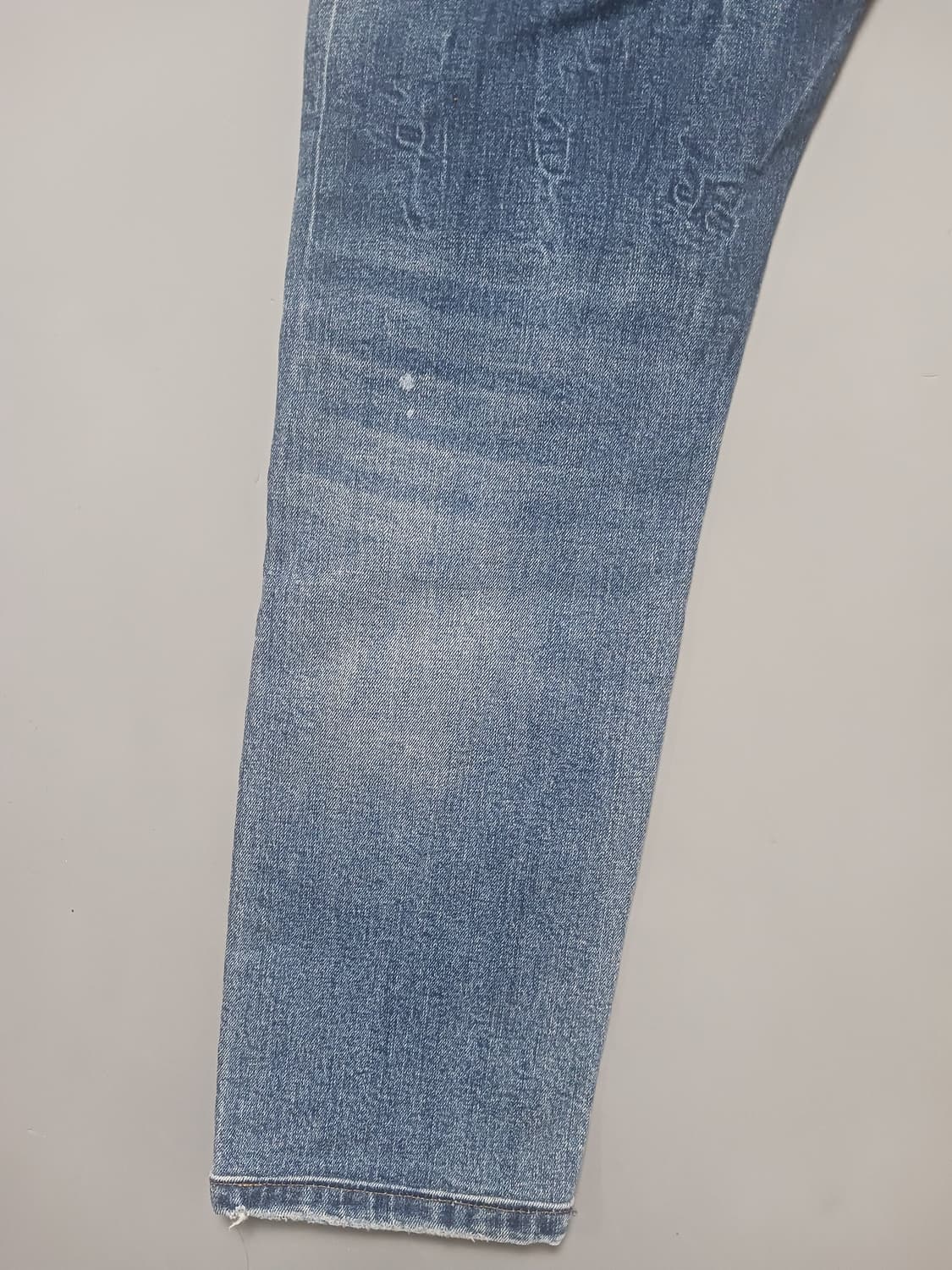 [32] 필립플레인 데미지 형광 스트레이트진 청바지 상품이미지8