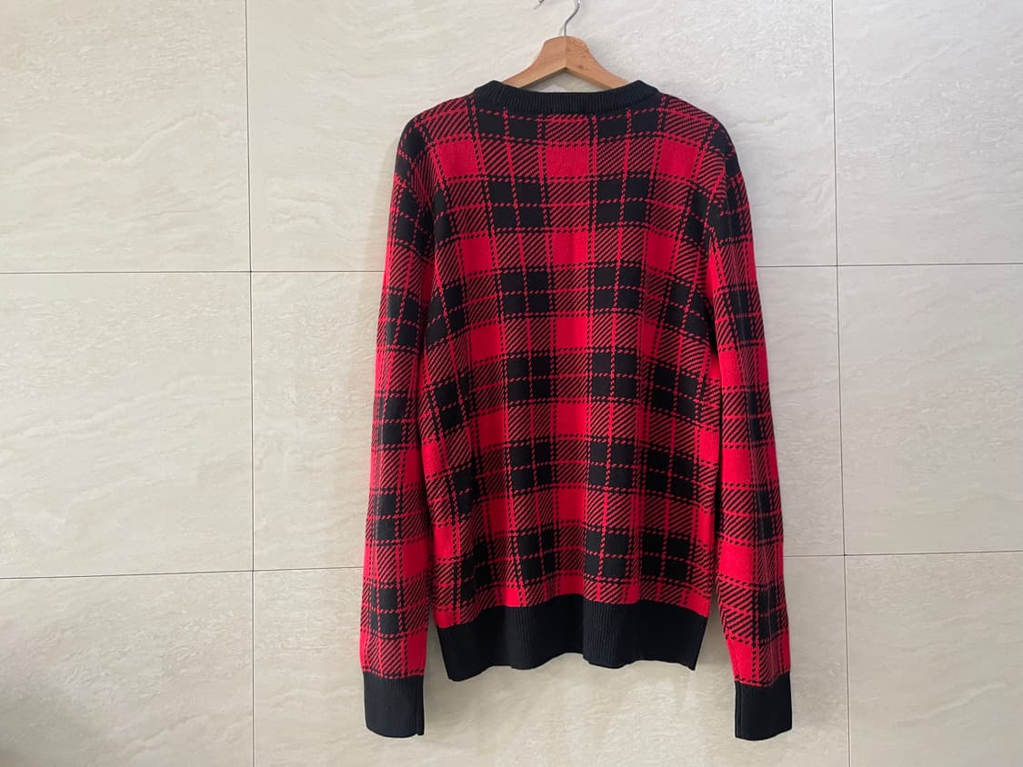 GU / 체크니트, 남성니트 / XL 상품이미지5