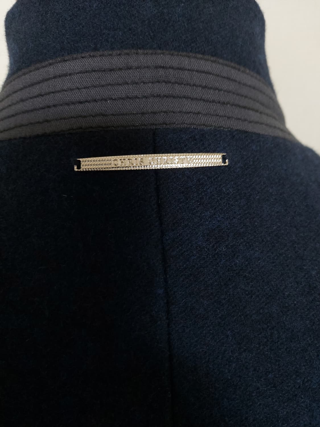 크리스 크리스티 남성 모혼방 사선지퍼 하프코트 (95)새상품
 상품이미지4