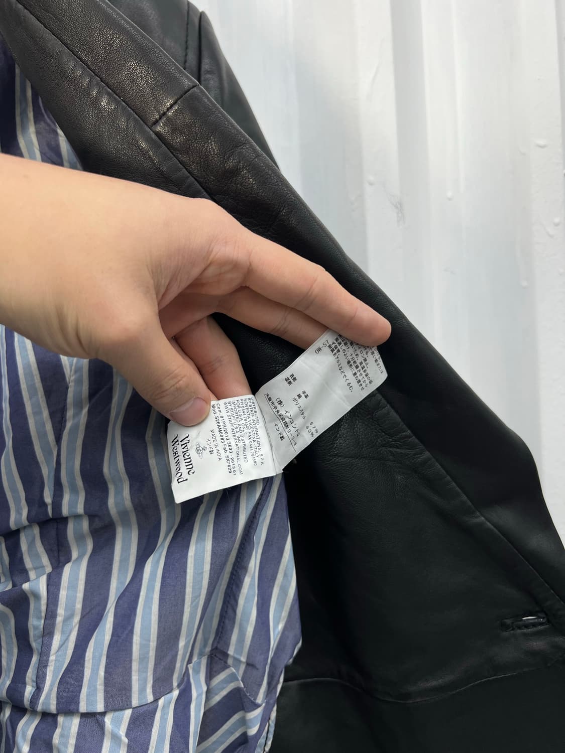 lambskin transform rider jacket 상품이미지10