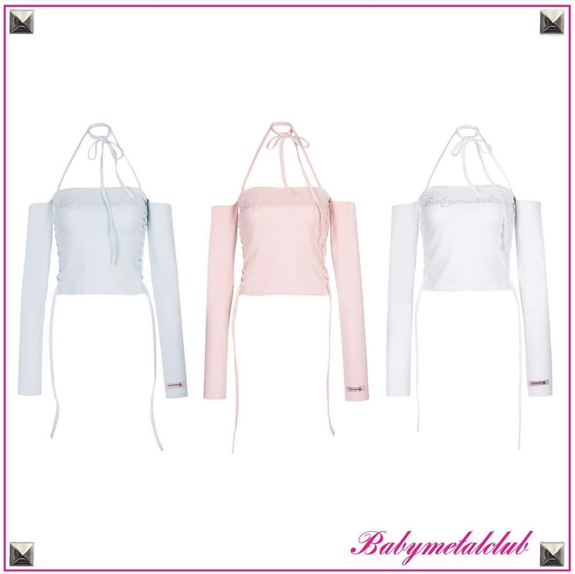베이비메탈클럽 string top pink 상품이미지1