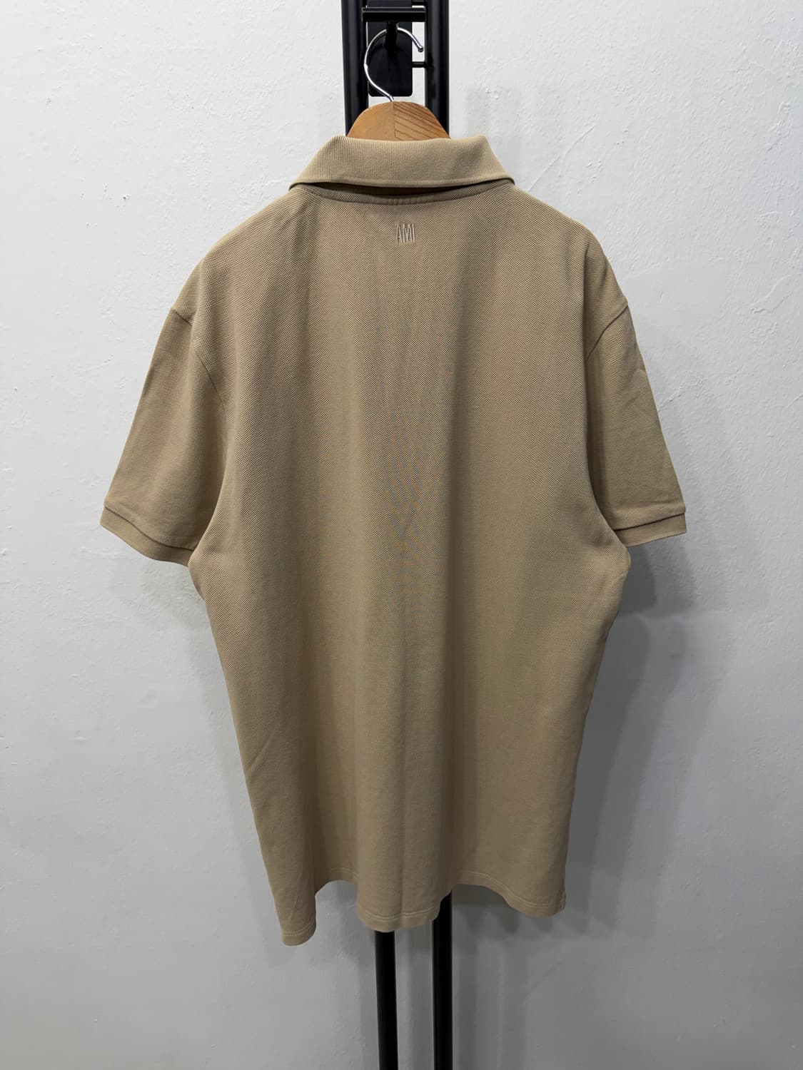 정품) 아미 남성 스몰 하트 로고 반팔 폴로티 XL 상품이미지4