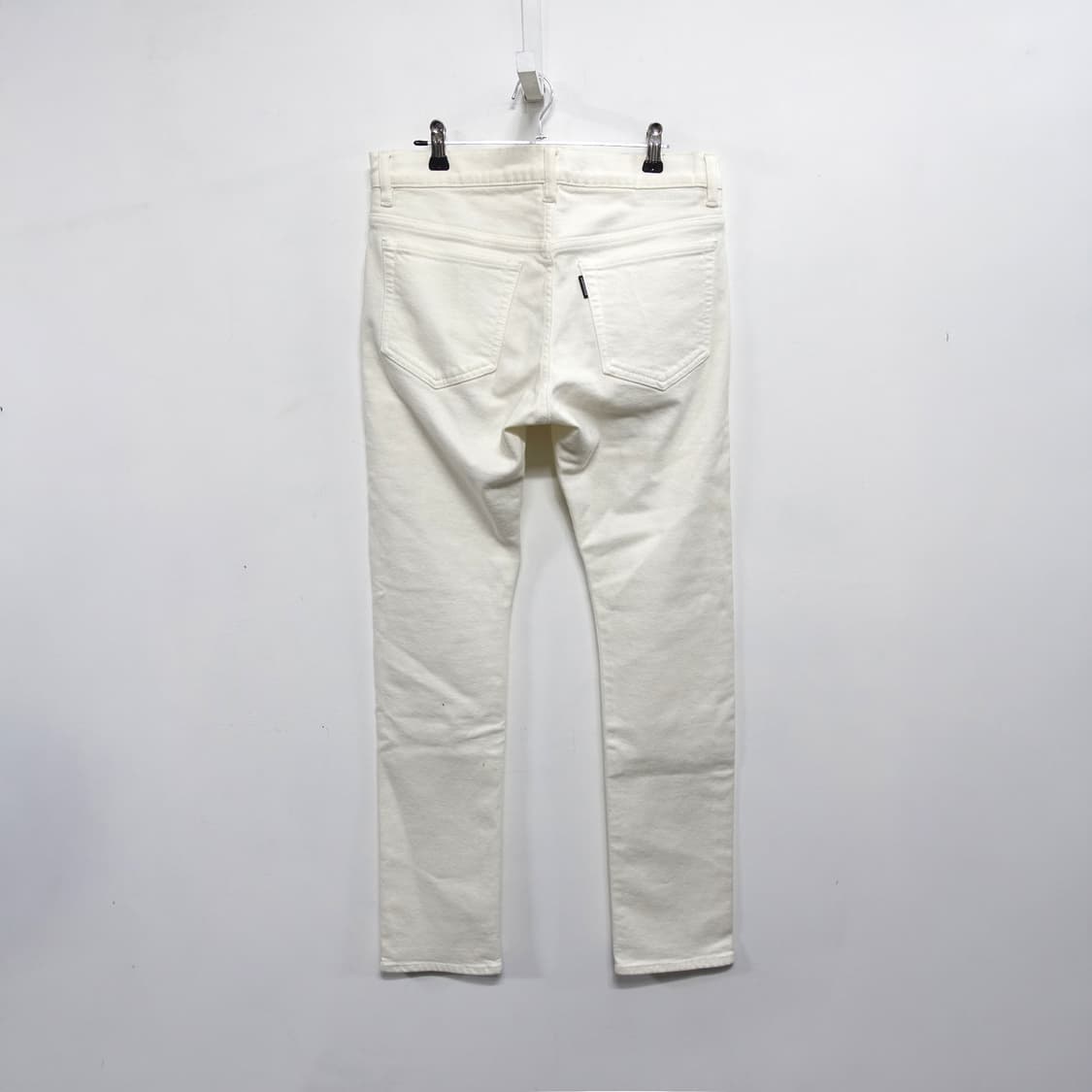 [30]ATTACHMENT 어태치먼트 가먼트다잉 아티잔 화이트 데님 팬츠 상품이미지5