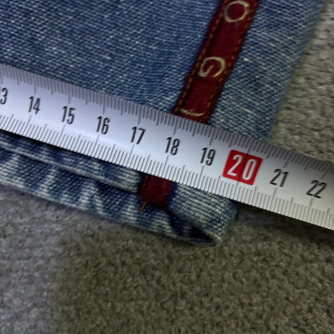 쿠지 사이드라인 오드스쿨 베기핏 데님팬츠 32 상품이미지10