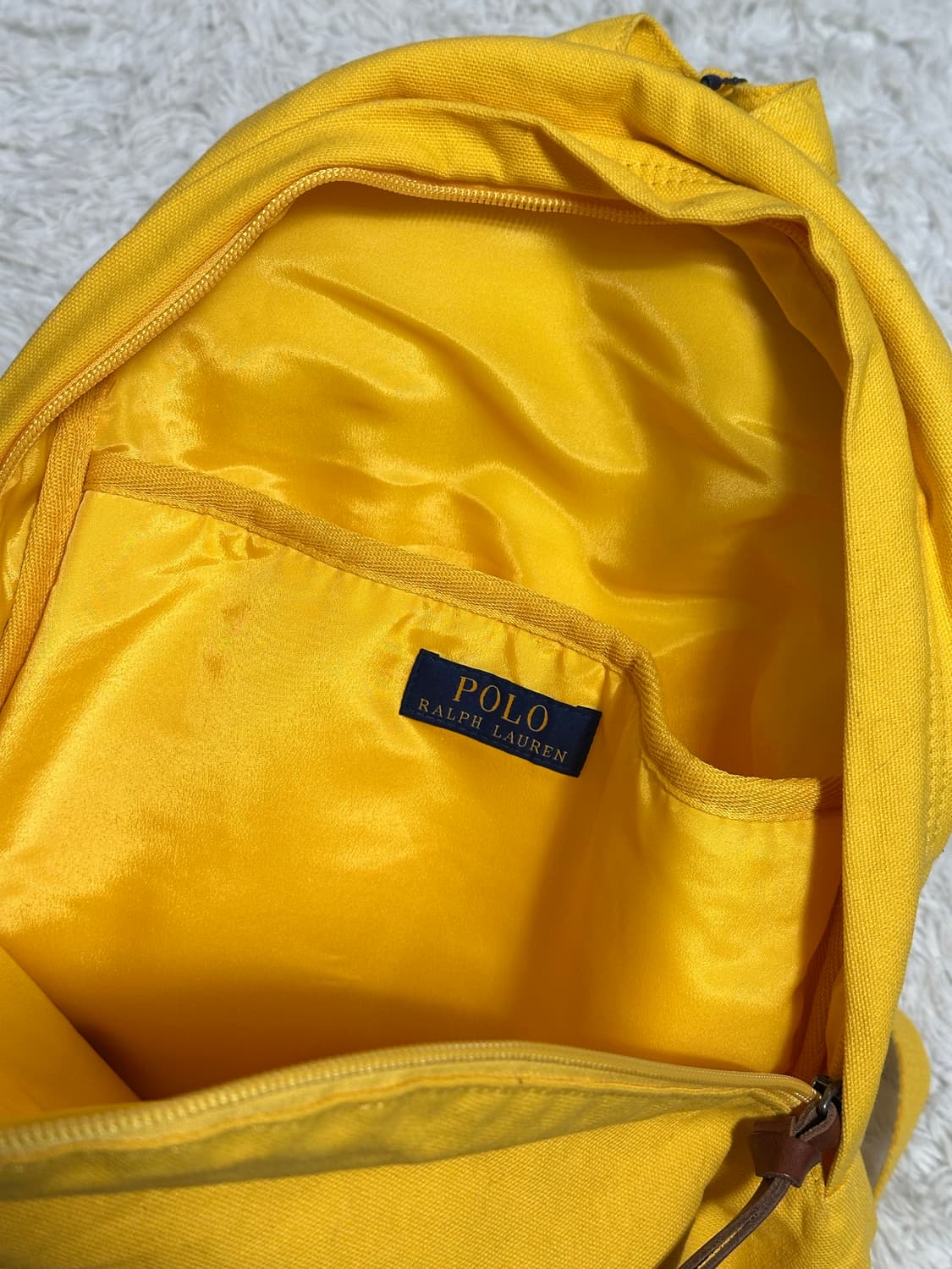 폴로 랄프로렌 옐로우 백팩 새상품 상품이미지6
