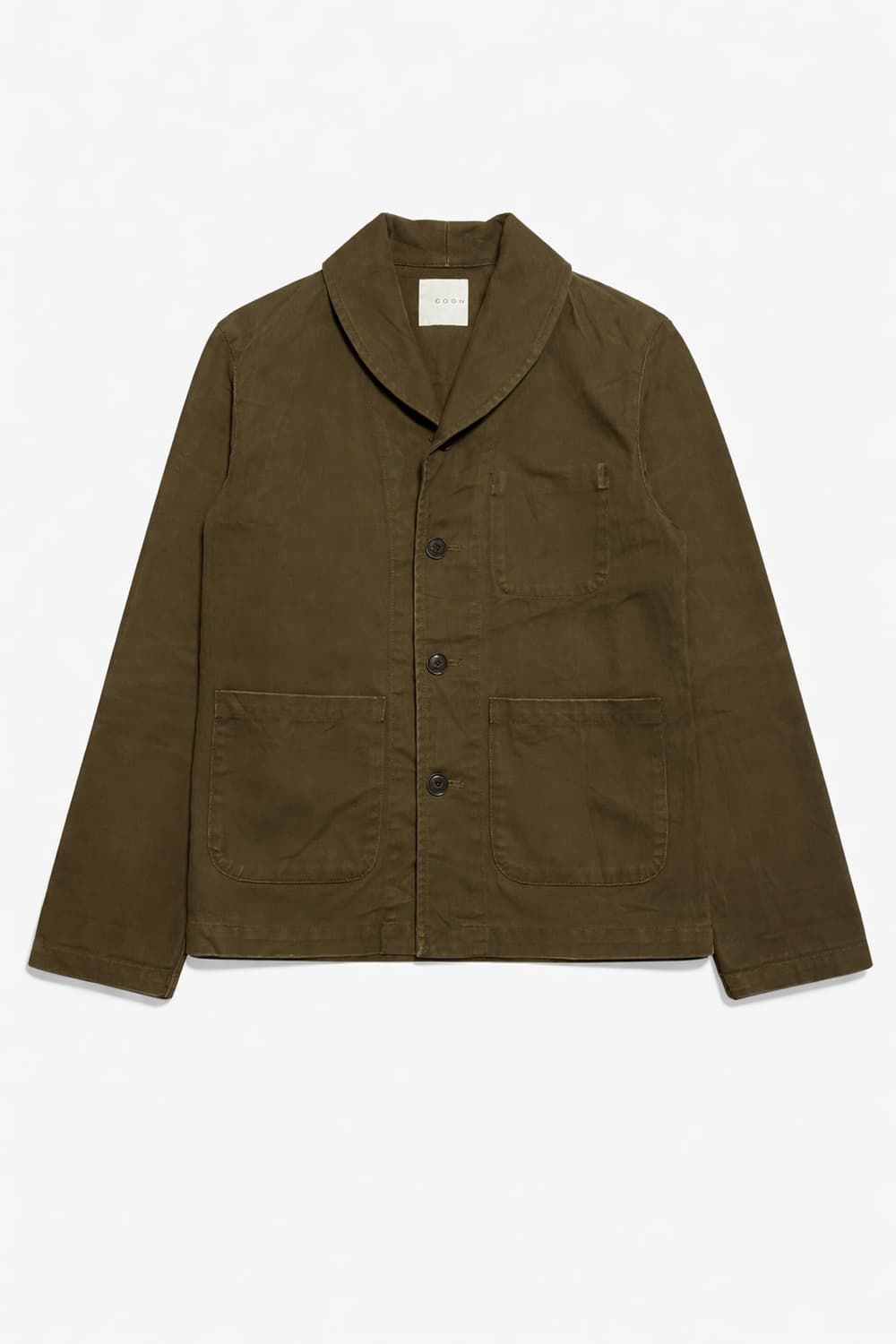 JPN 일본 빈티지 워크웨어 아메카지 코엔 올리브 커버올 워크자켓 S 상품이미지2