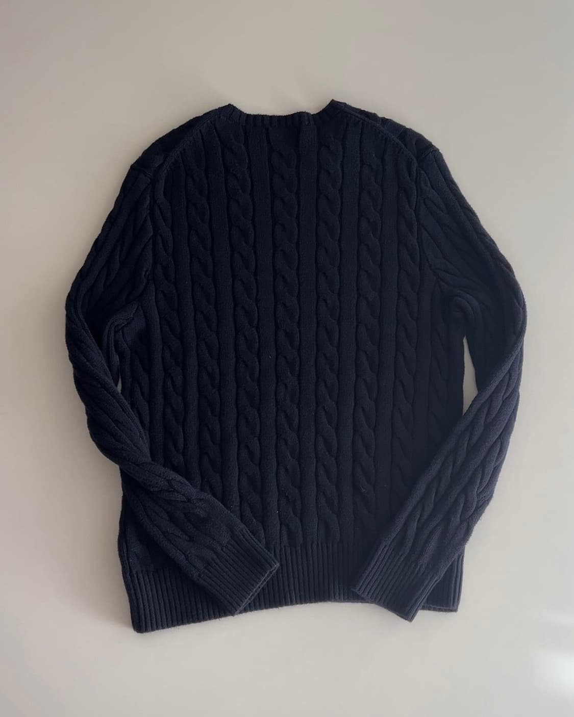 폴로 랄프로렌 케이블 니트 스웨터 M 상품이미지3