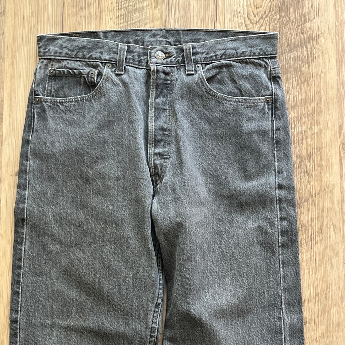 90s USA 리바이스501 원블랙 [32] 상품이미지3