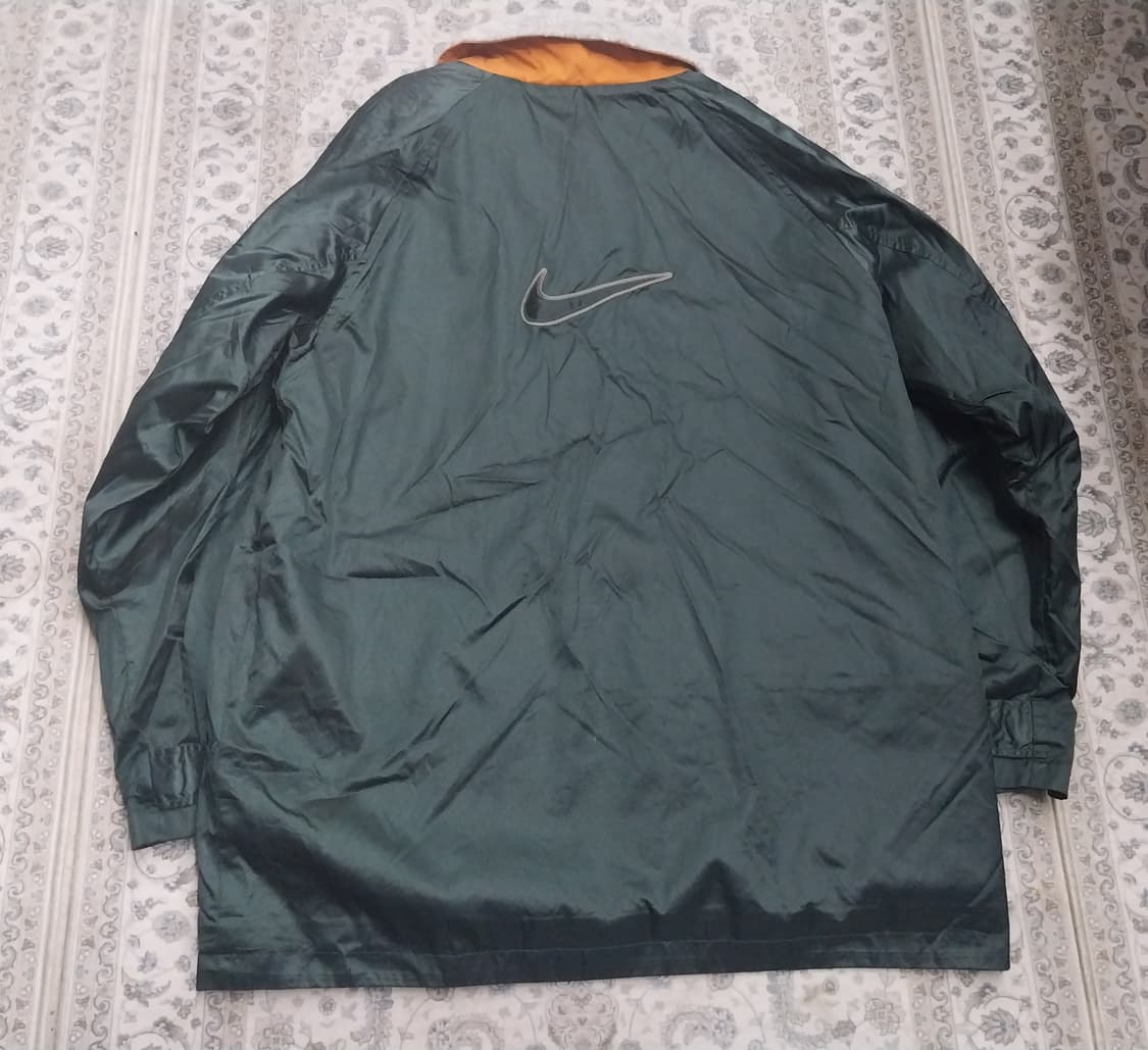 90s 올드스쿨 나이키 스우시 파카 (안쪽후리스) L 상품이미지6