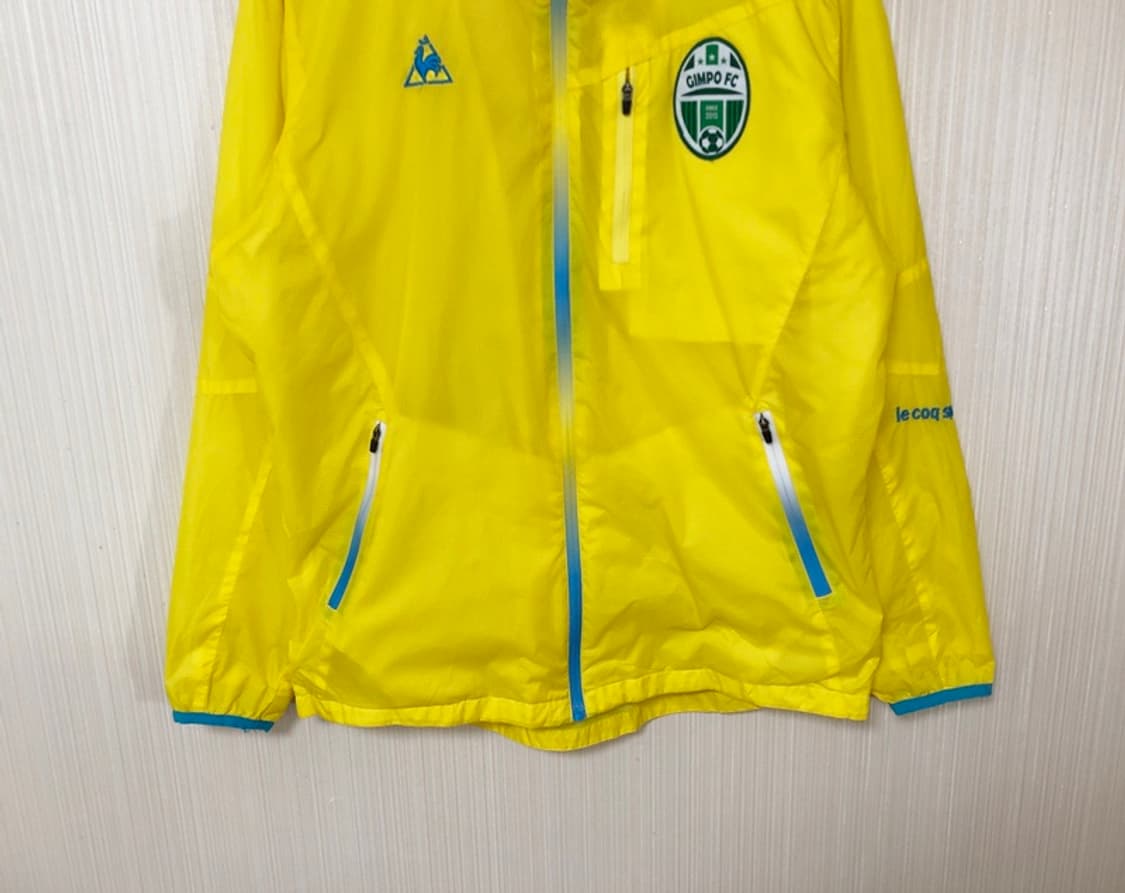 K리그2 르꼬끄 김포FC(김포시민축구단) 선수실착 레인자켓바람막이 95 상품이미지3