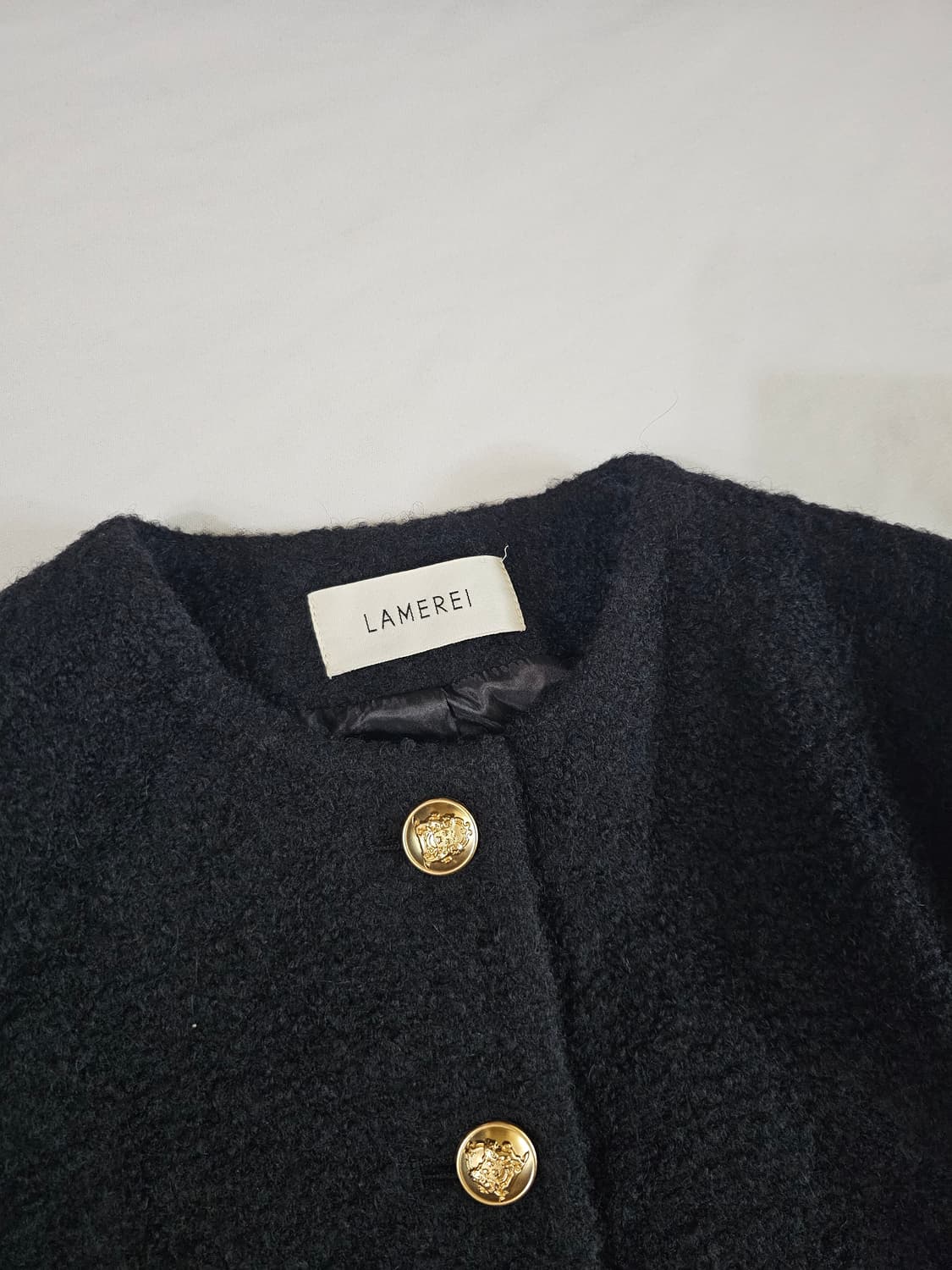 [s] 라메레이 Wool Boucle Crop Jacket 크롭 자켓 상품이미지5