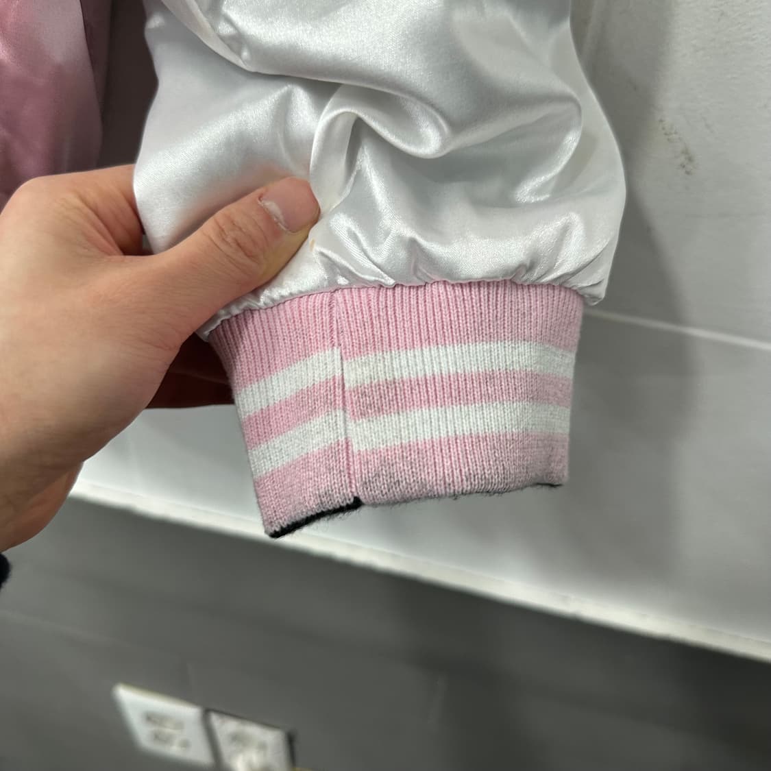 일본 빈티지 리버시블 벨벳 스카쟌 상품이미지8