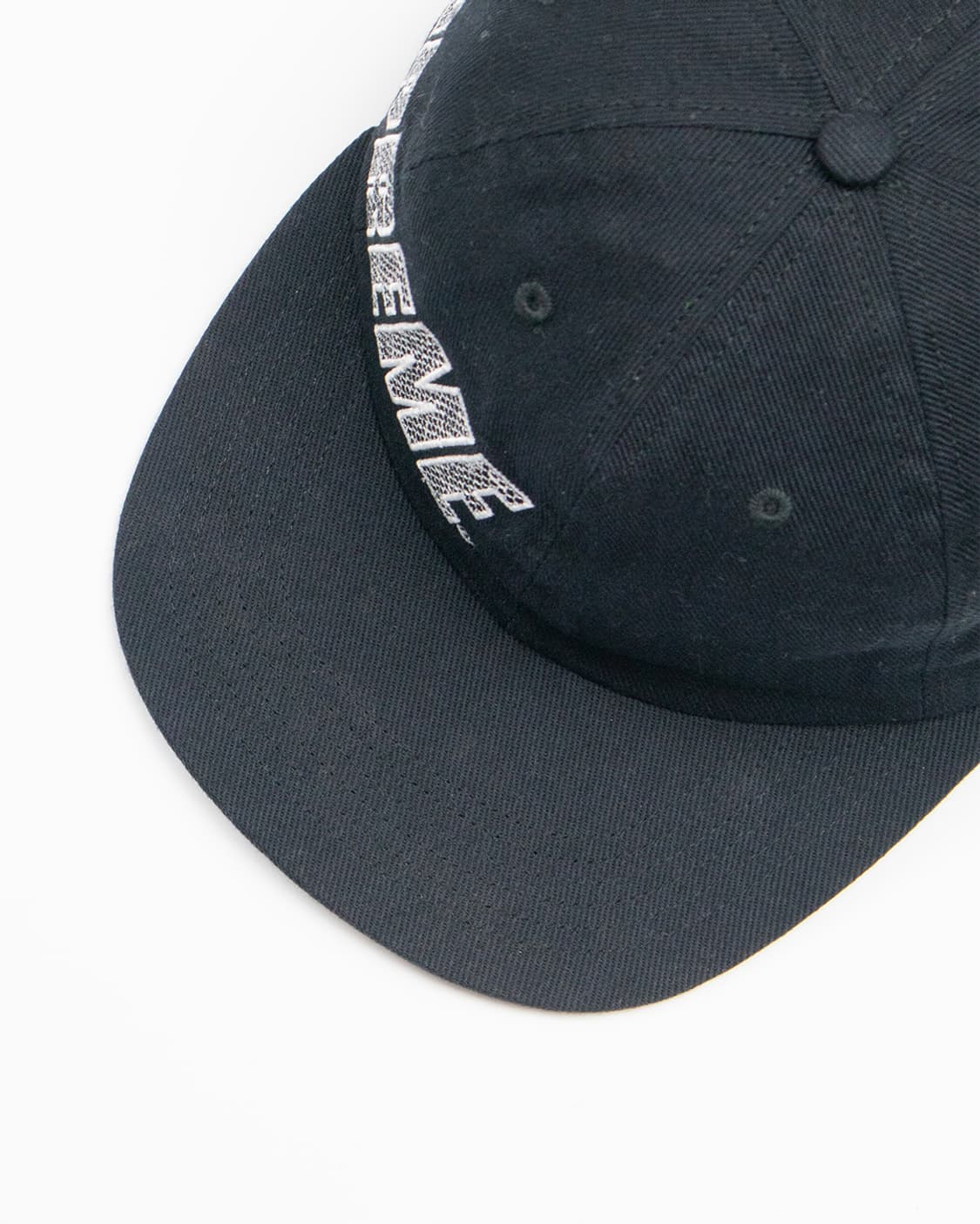 슈프림 사이드 배너 로고 6 패널 캡 상품이미지2