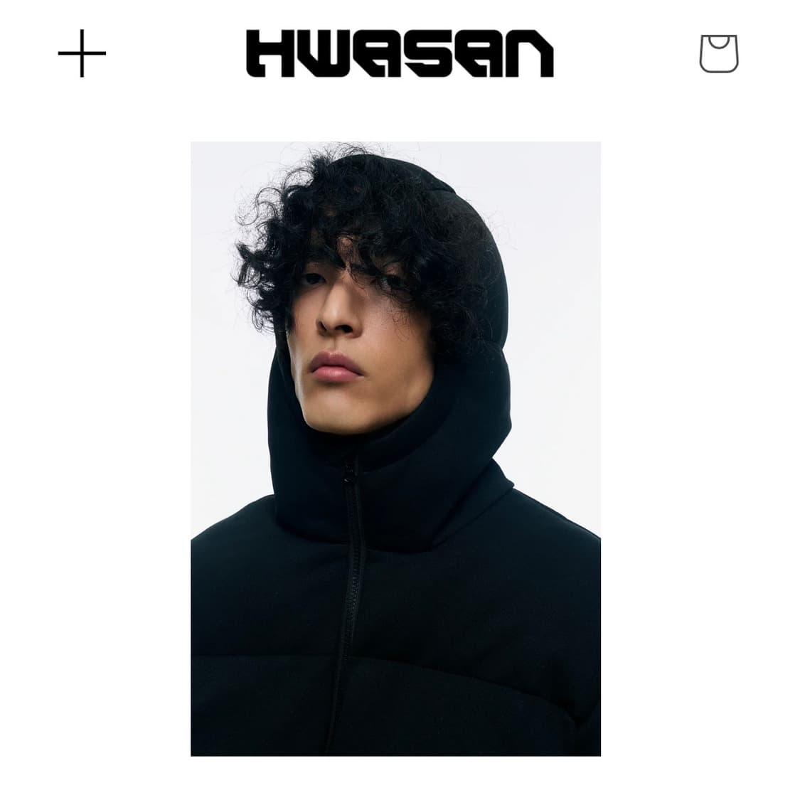 [나야와시 윈터 착용]  화산 텔레토비 버블 재킷 패딩 블랙 S 상품이미지10