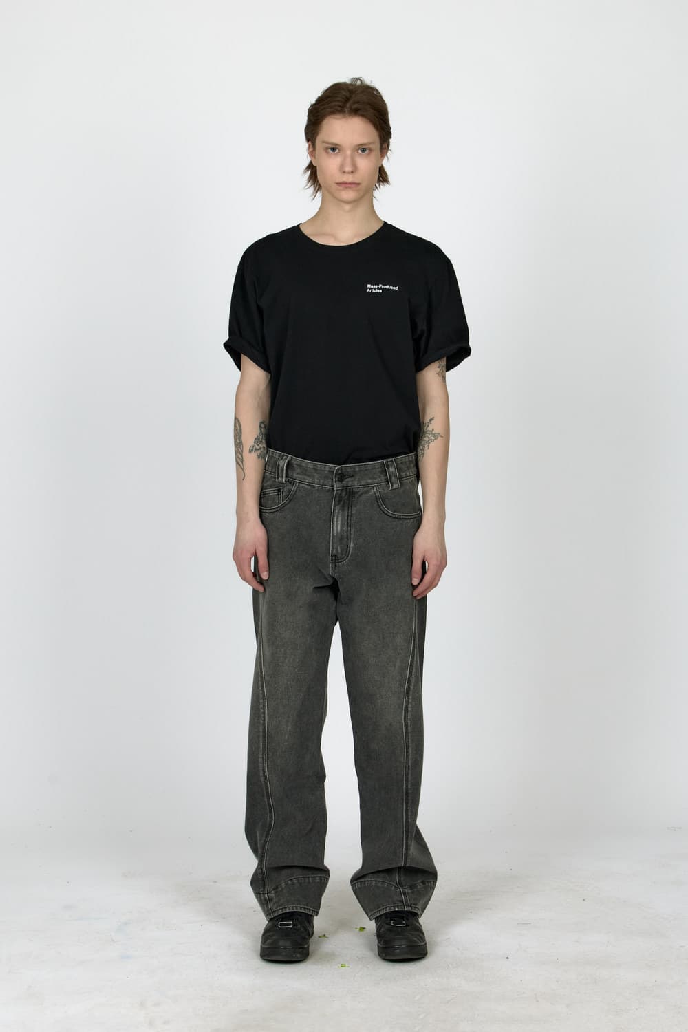 MPa DRIFT DENIM PANTS (GREY) L 상품이미지1