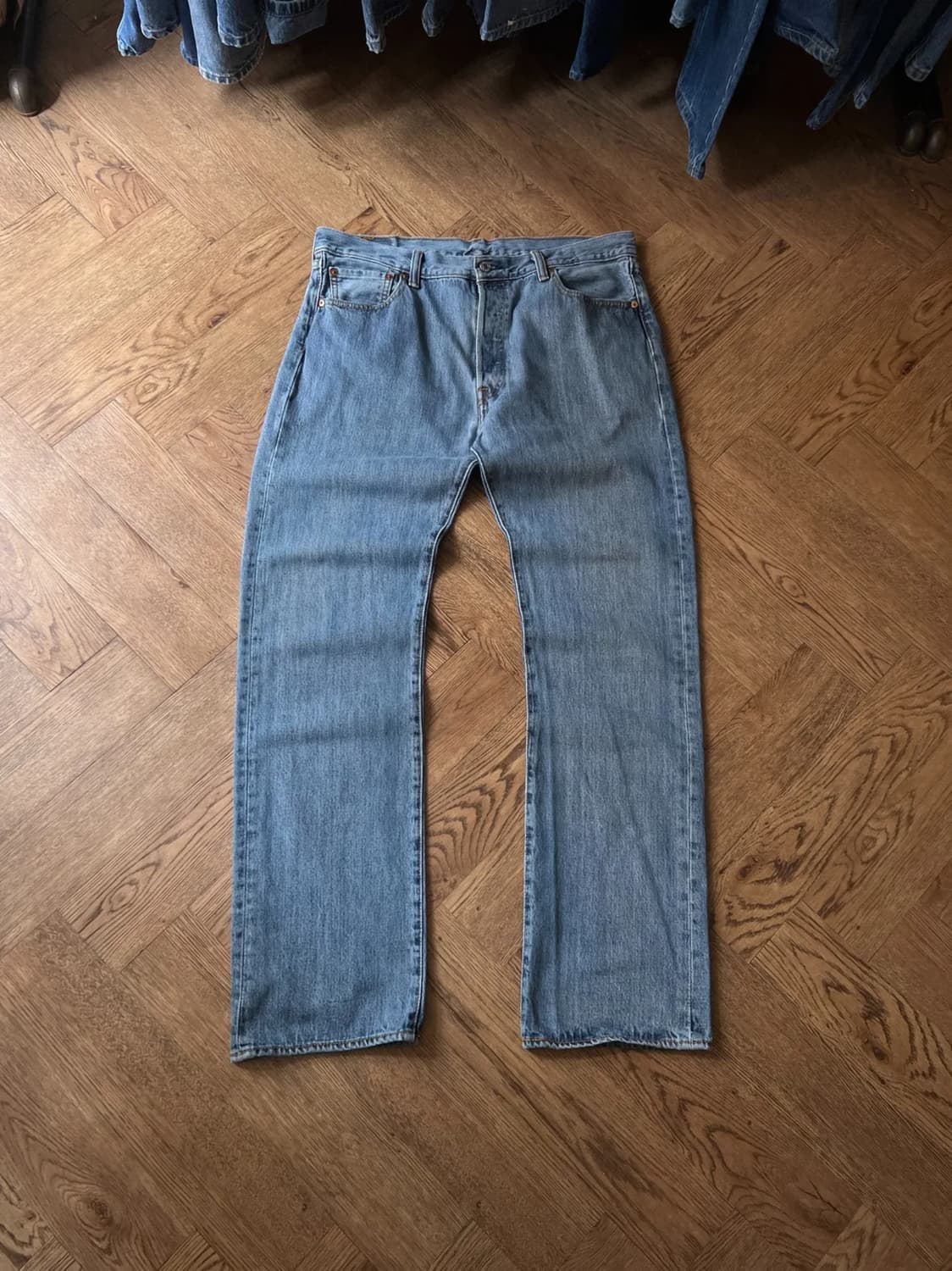 [36]리바이스 501 미디엄블루 데님 팬츠 상품이미지1