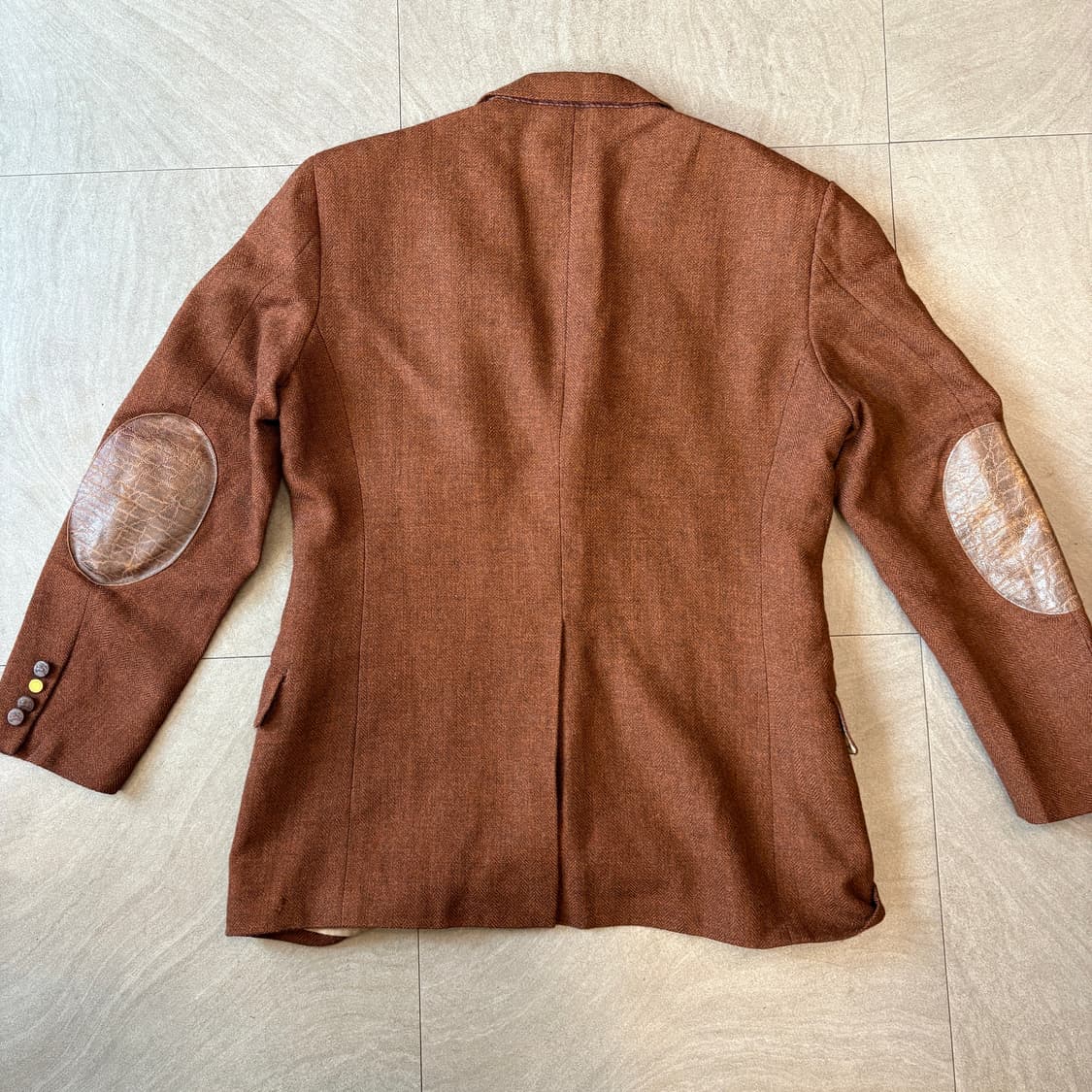 버버리 정품 브라운 울 블레이저 자켓  상품이미지9