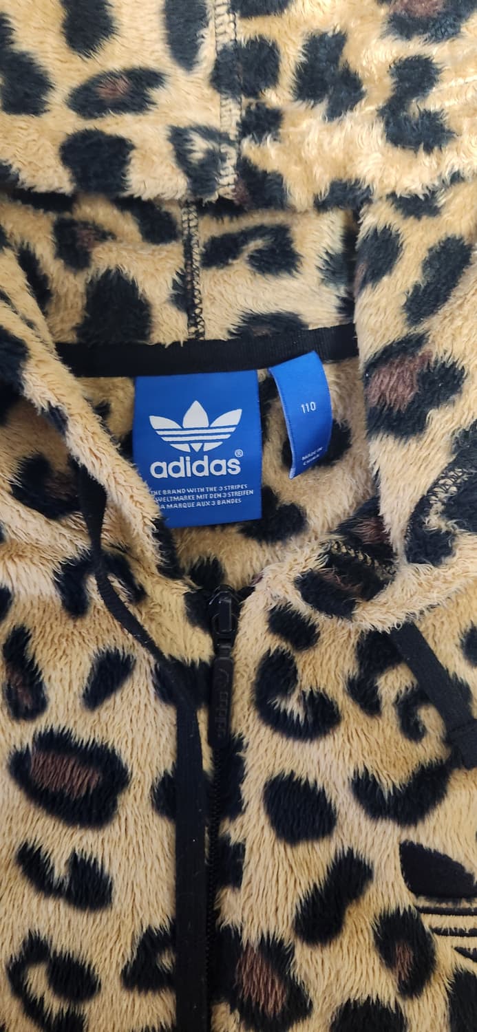 아디다스 호피 퍼 후드집업 110 상품이미지2