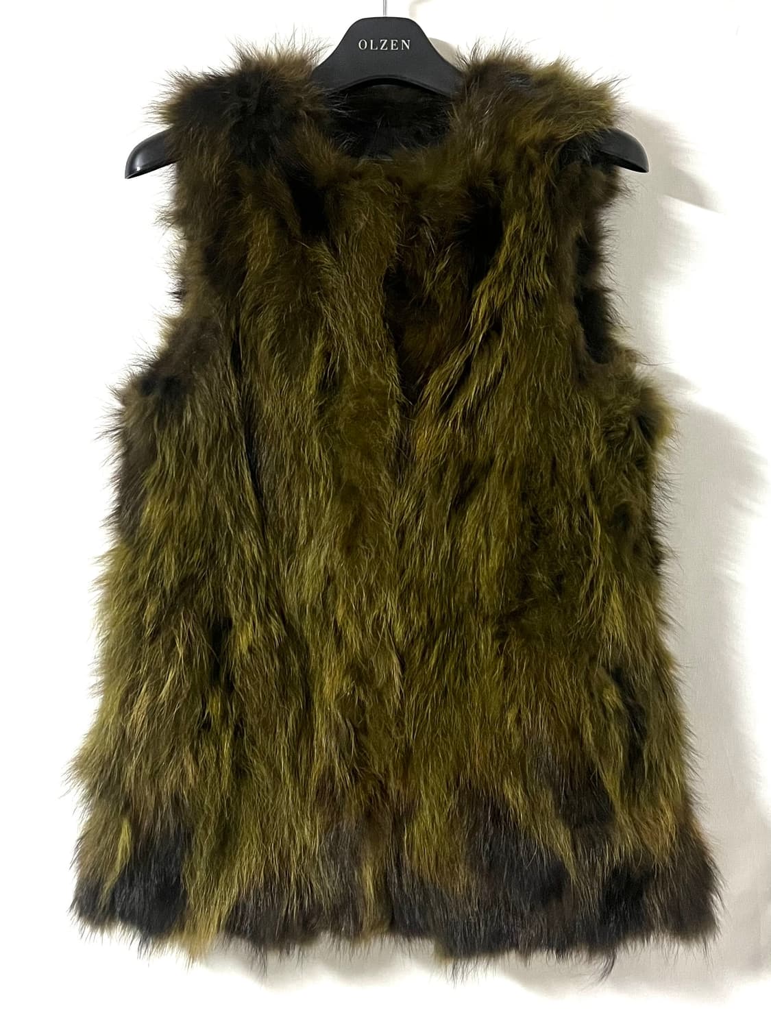 진도모피 천연 라쿤 퍼 베스트 상품이미지4