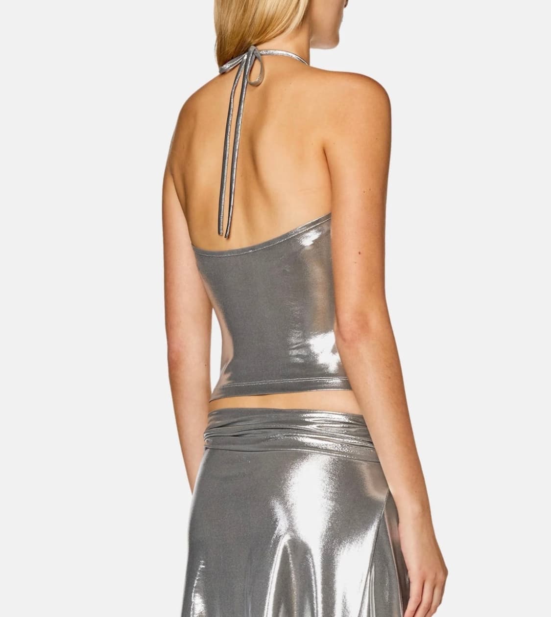 Diesel T-Lynys Tank Top Silver 디젤 실버홀터넥 상품이미지2