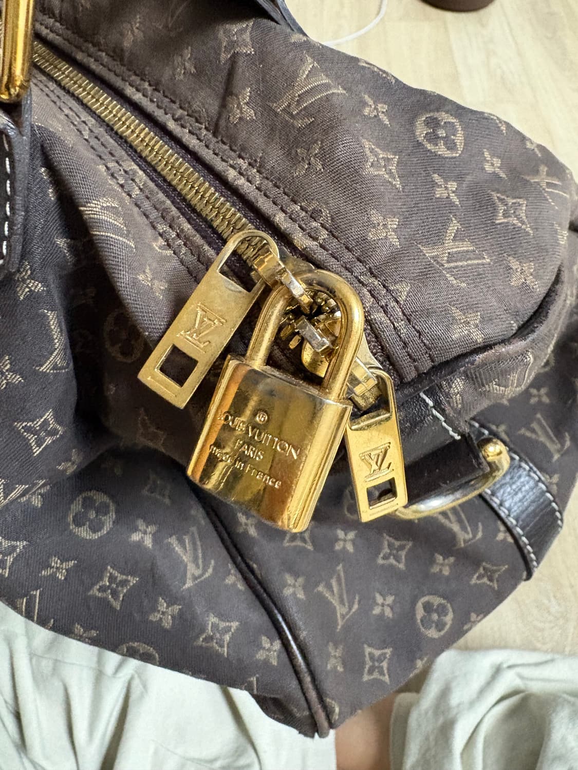 루이비통 이딜/미니린 캔버스 빈티지 상품이미지5