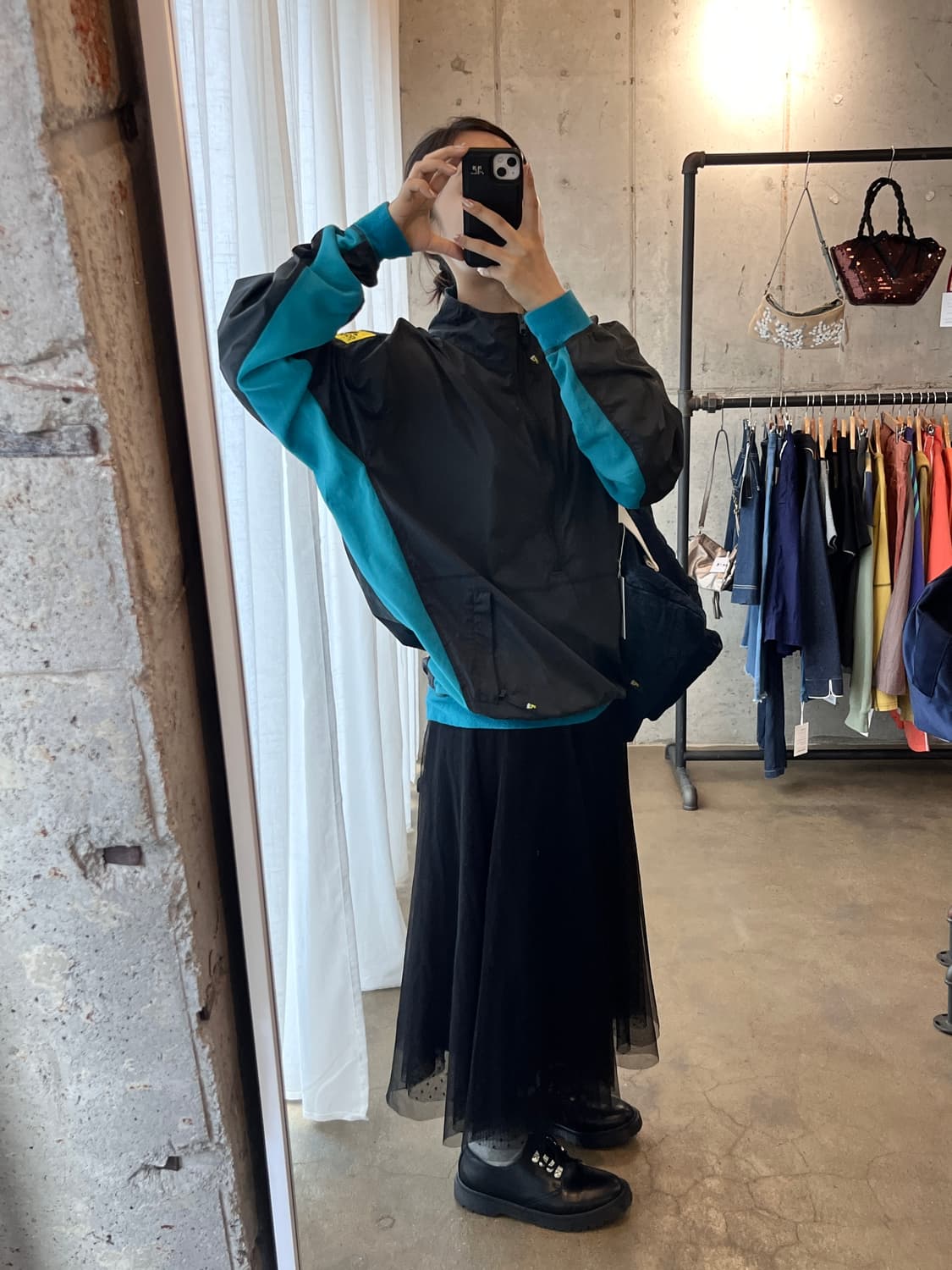 90s ADIDAS equipment vintage half -zip 상품이미지3