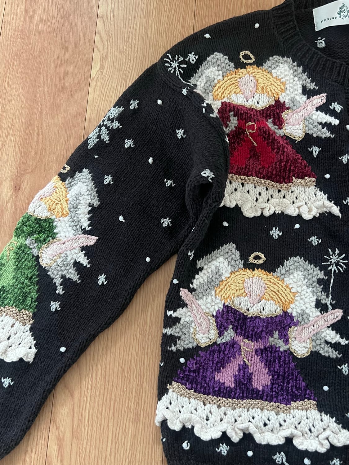 빈티지 자수 가디건 상품이미지3