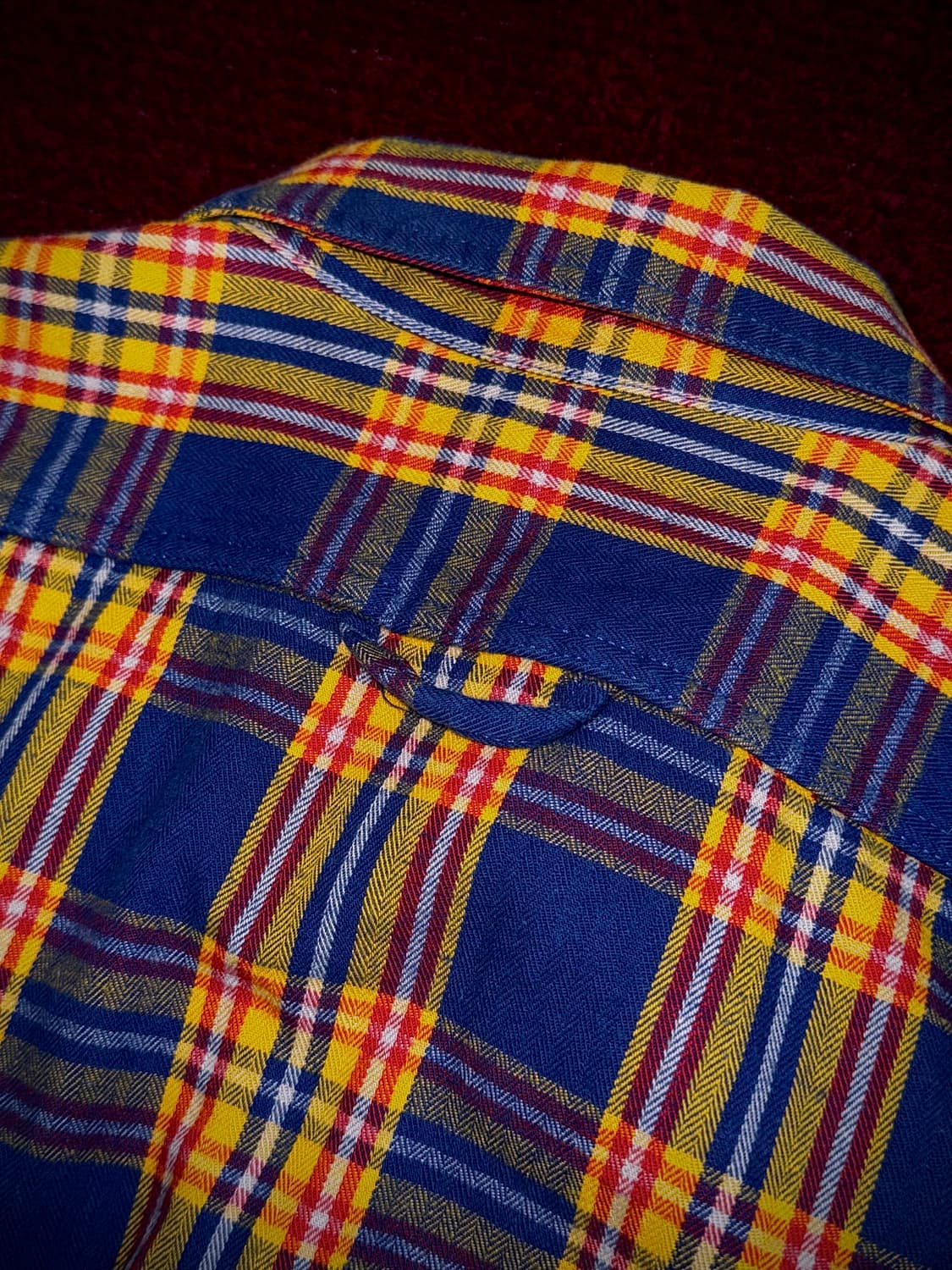 MADE & CRAFTED LEVIS 웨스턴 체크 셔츠 상품이미지5