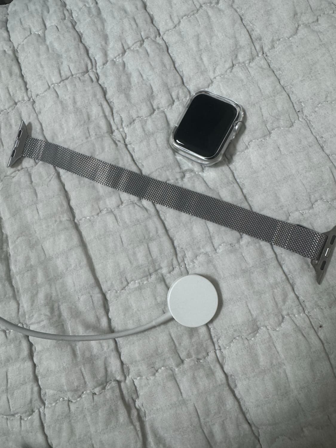 애플워치 se2 실버 44mm gps 거의 신품급 상품이미지1