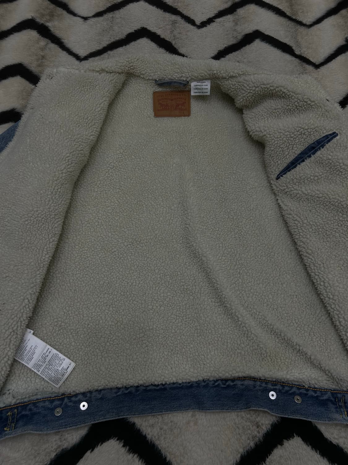 [L]리바이스 쉐르파 데님 트러커 자켓 상품이미지4