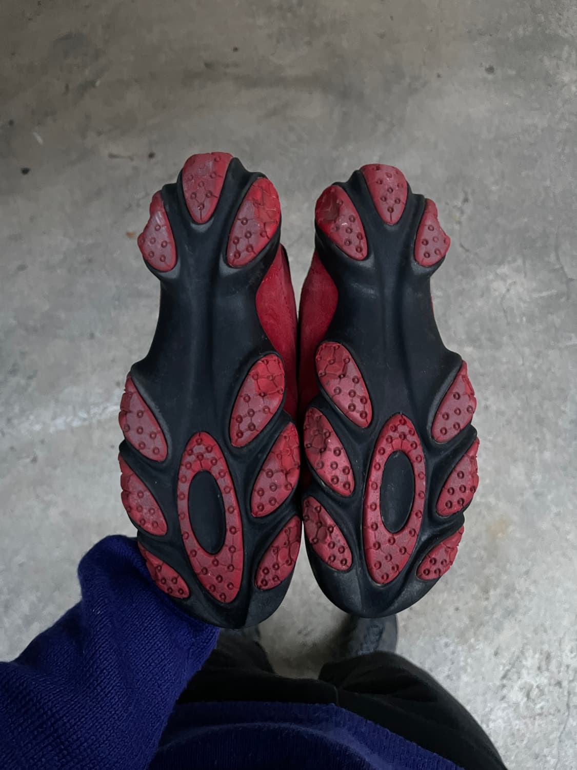 Rare)00s Oakley Bottle Cap Red Suede 상품이미지3