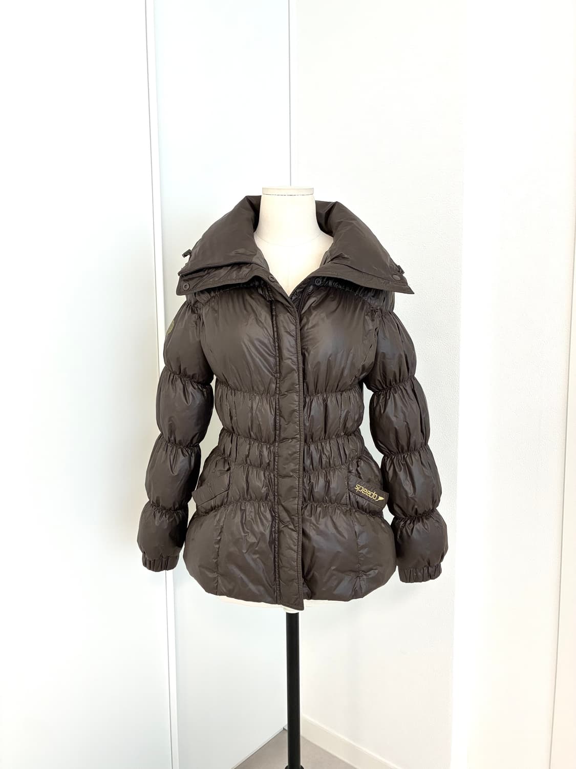 브라운 셔링 패딩 상품이미지2