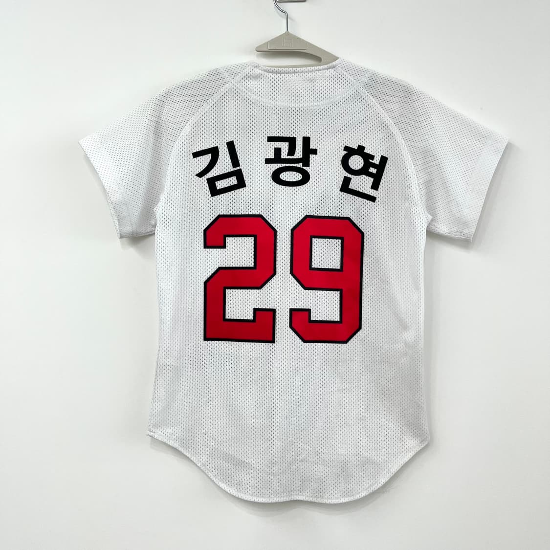 SK와이번스 김광현 마킹 야구 홈 유니폼 상품이미지3