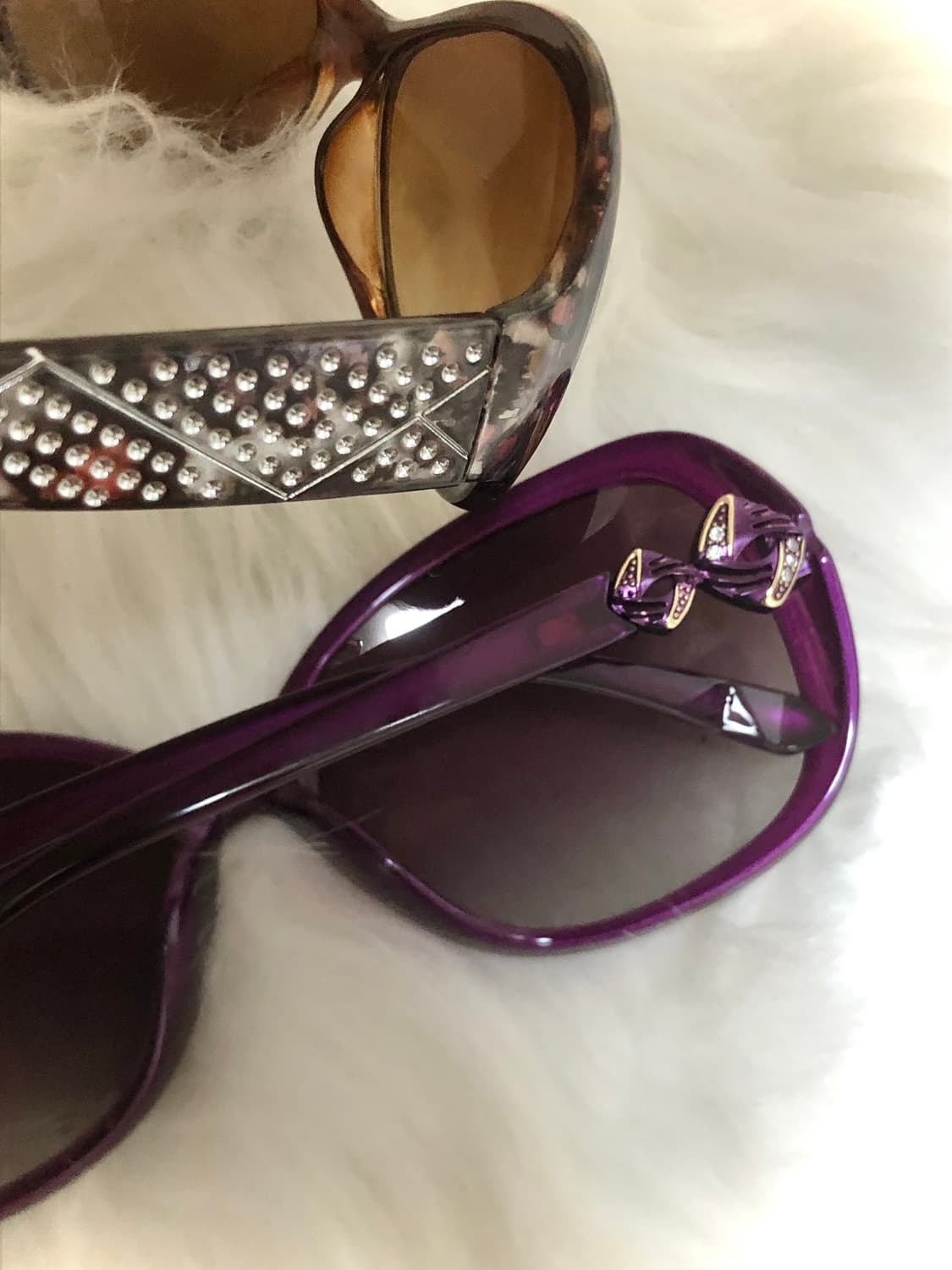 vintage sunglasses 빈티지 호피 선글라스 갸루 상품이미지4