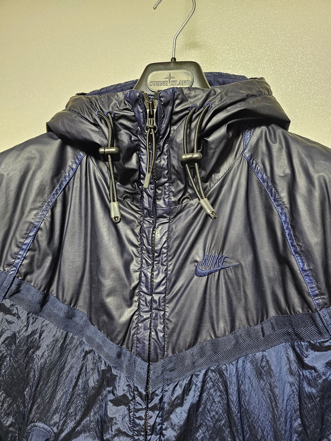 나이키 X 스톤아일랜드 무솔라고마타 나일론 메탈 후드 자켓 상품이미지5