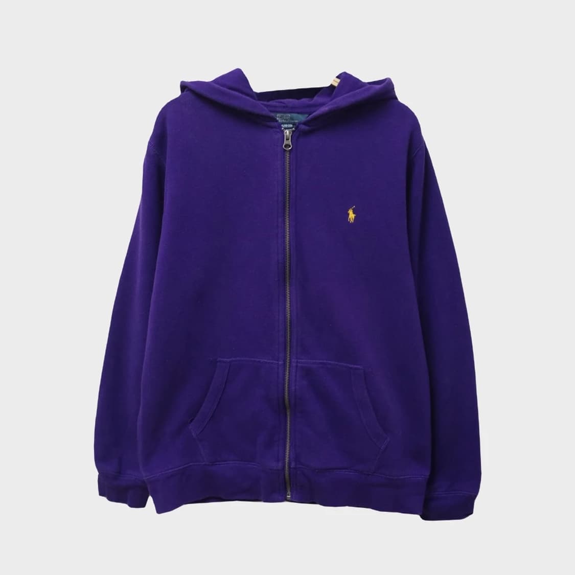 폴로 랄프로렌 옐로우 포니 로고 후드집업 62308 상품이미지1