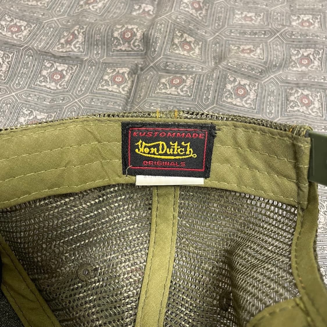 Von Dutch 본더치 카모 트러커 캡 상품이미지3