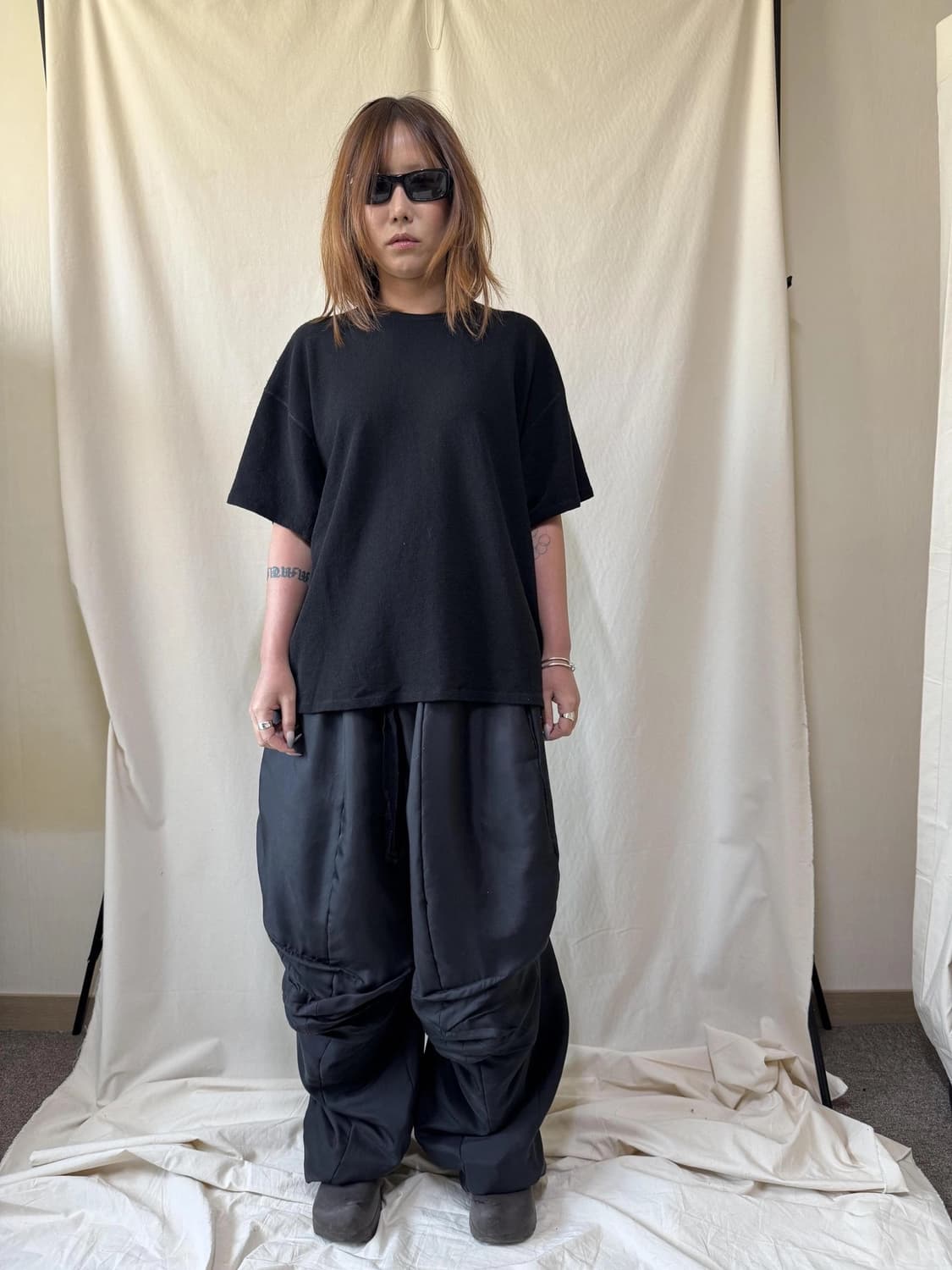 Farmer’s t-shirts (black) 1사이즈 상품이미지2