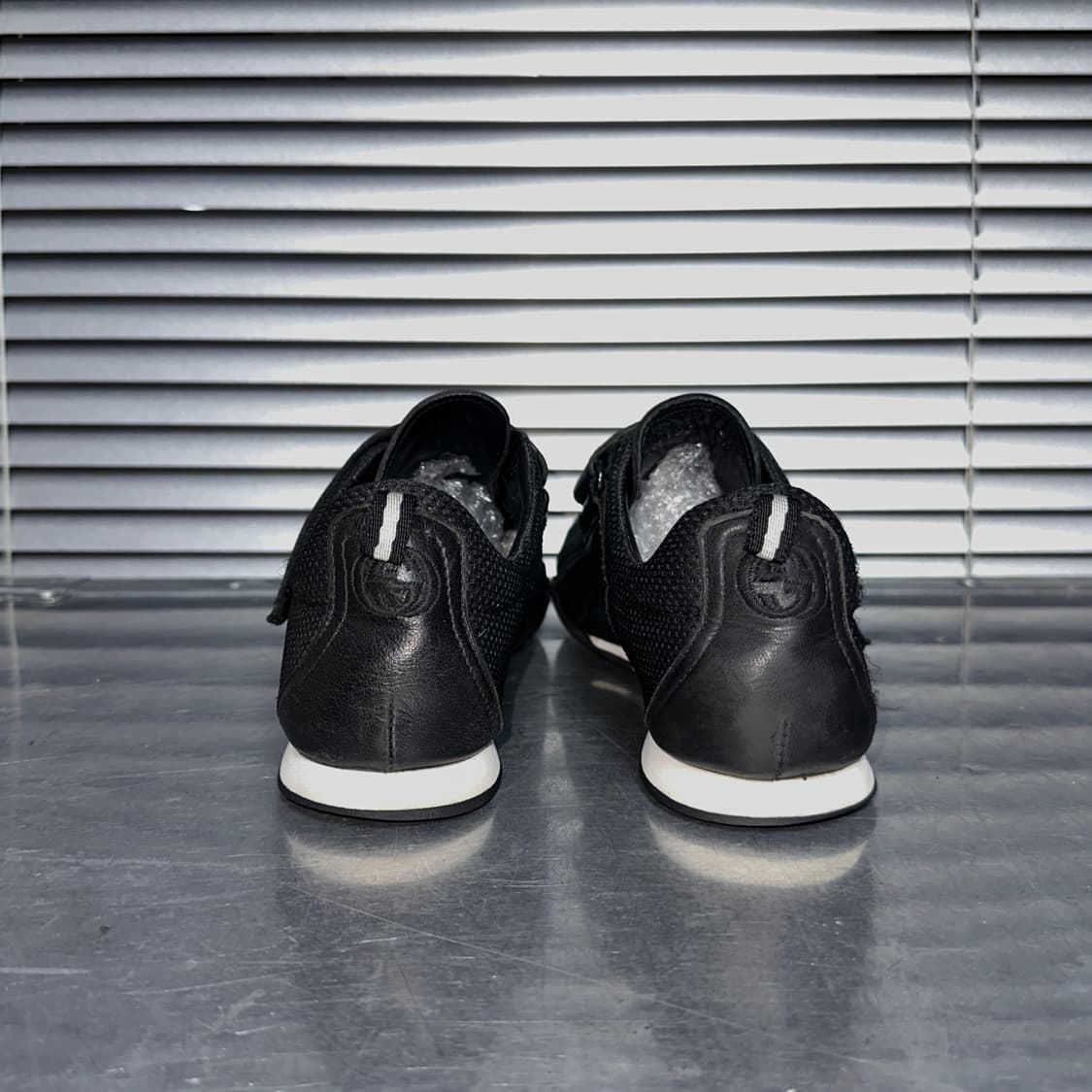 00s 블랙 구찌 스포츠 벨크로 스트랩 스니커 상품이미지6