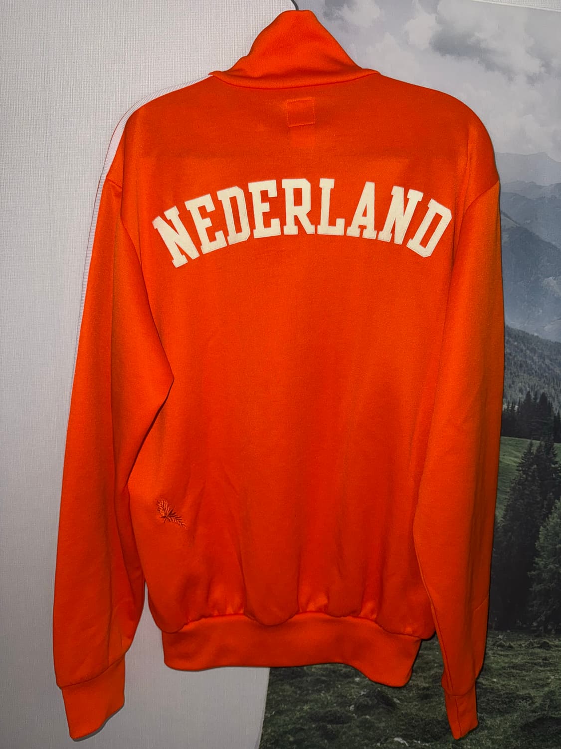 (~27일까지)아디다스 네덜란드 트랙탑 져지 오렌지 빈티지 스포티 상품이미지4