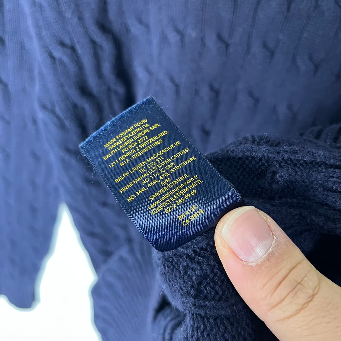 [Polo] 폴로랄프로렌 레드포니 꽈배기니트 상품이미지6