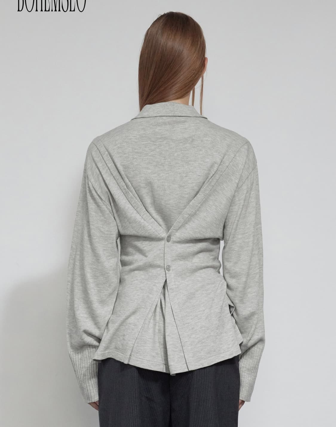 보헤미안서울 버튼핏 가디건 상품이미지2