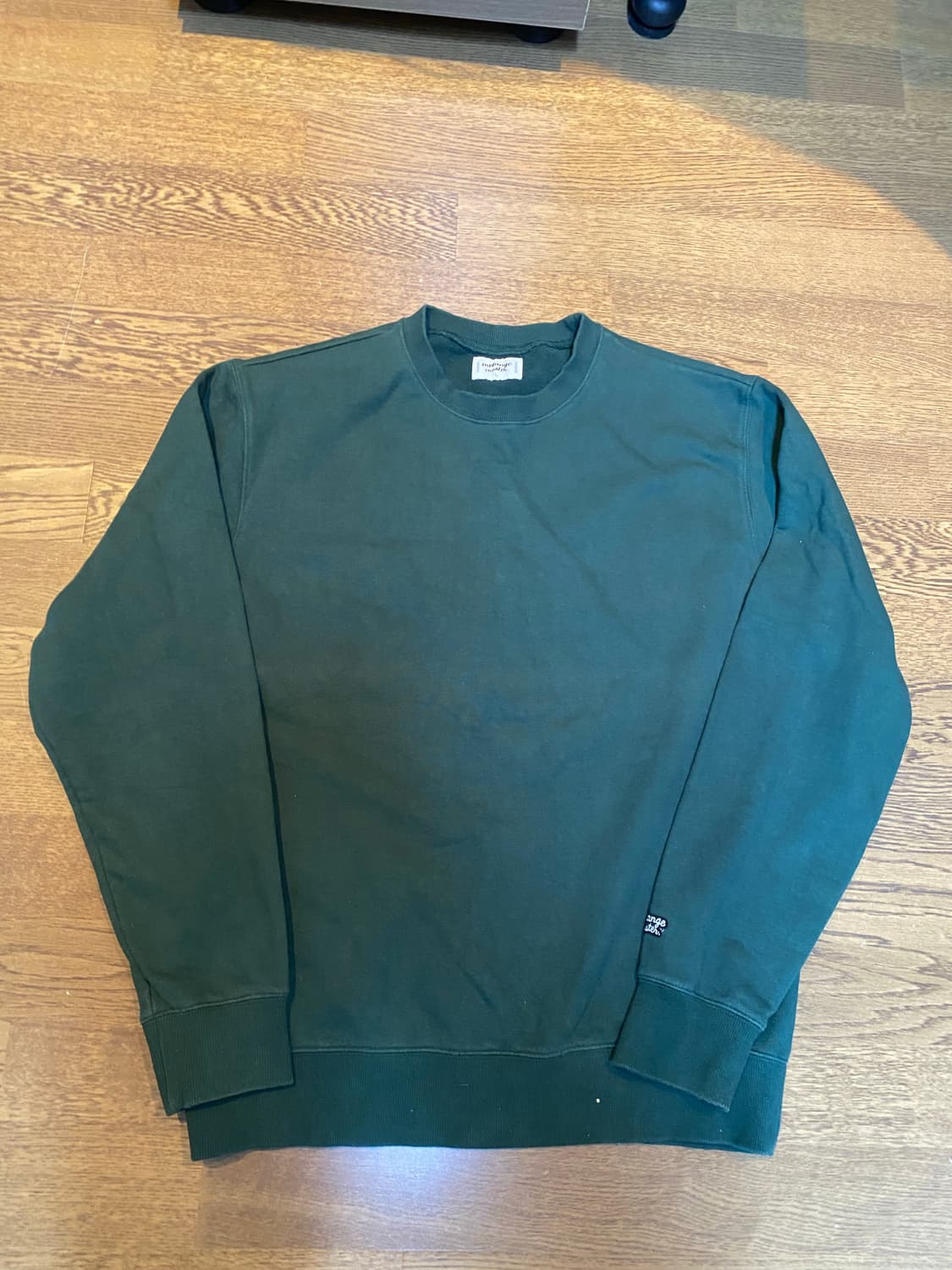 멜란지마스터 맨투맨 그린 L 상품이미지1